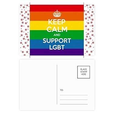 Imagem de Bandeira de Bissexuais Transgêneros Arco-íris LGBT Natal Flor Celebração Cartão postal Bênção