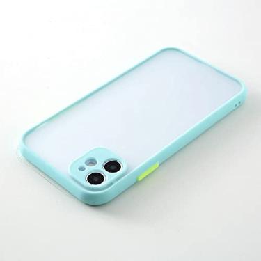 Imagem de Skin Feel Matte Silicone Hard Phone Case For Xiaomi Redmi Note 10 Pro Max 10s Note10 Poco F3 Global Shockproof Back Cover,Light Blue,For Redmi Note 10