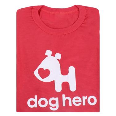 Imagem de Camiseta DogHero Herói Branco com Cereja - Tam. G
