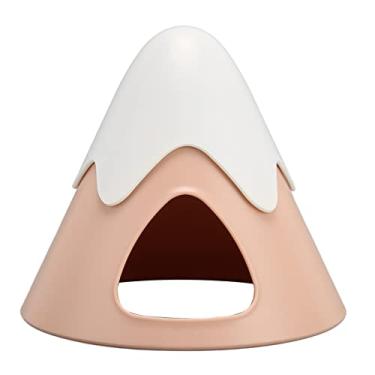 Imagem de Cama de Hamster, Forma de Montanha de Neve, Casa de Hamster, Paisagismo, Esconderijo de Cobaia para Hamsters, Hamsters Sírios, Hamsters Anões (Rosa)