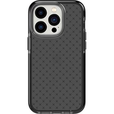 Imagem de Tech21 iPhone 14 Pro Evo Check – Capa protetora fina e absorvente de choque para celular com proteção multiqueda FlexShock de 15 pés e botões extras