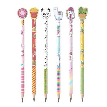 Imagem de Lápis Preto Fofurices com Borracha, Tris