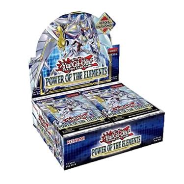 Imagem de Konami YuGiOh Trading Card Game Power of the Elements Booster Box [Unlimited] - Jogo de Cartas para Crianças de 10 Anos ou Mais