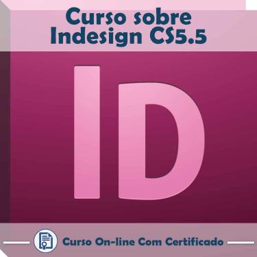 Imagem de Curso online em videoaula sobre Indesign CS5.5 com Certificado + 2 brindes