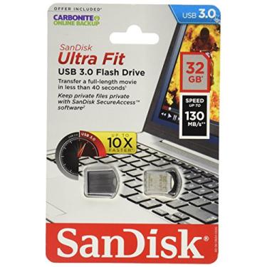 Imagem de Sandisk Flash Drive USB Ultra Fit (SDCZ43-032G-A46)
