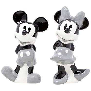 Imagem de Saleiro e pimenteiro cinza Disney Mickey e Minnie Mouse