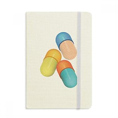 Imagem de Health Care Products Caderno com estampa de comprimidos, capa dura oficial, diário clássico