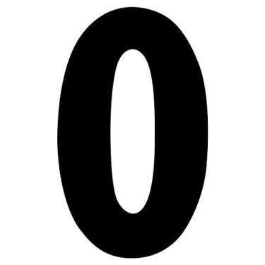 Imagem de Número de placa de casa flutuante 3D, letra 0-9, alfabeto A-Z, 12,7 cm, números modernos de endereço para porta para placa digital ao ar livre, preto, aço inoxidável, parafuso montado, antiferrugem