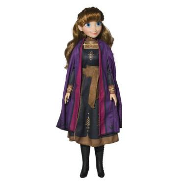 Imagem de Boneca Anna Filme Frozen 2 Original Gigante 80cm Disney - Novabrink