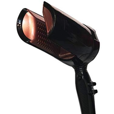 Imagem de Secador de cabelo profissional 2200 W tecnologia iônica negativa Secador de cabelo infravermelho distante com 2 velocidades e 3 configurações de calor, secador de cabelo iônico de baixo ruído - motor