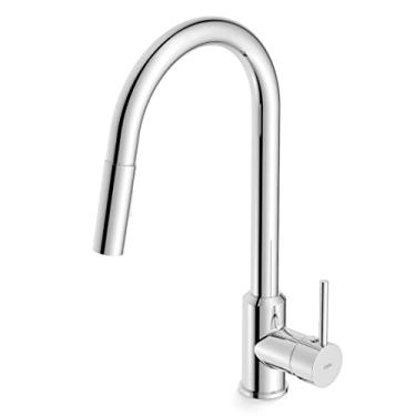Imagem de Monocomando Para Cozinha De Mesa Bica Extraível "U" Com 2 Funções Prática - Celite