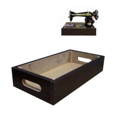 Imagem de Caixa Base Portátil para Máquina De Costura Doméstica JA