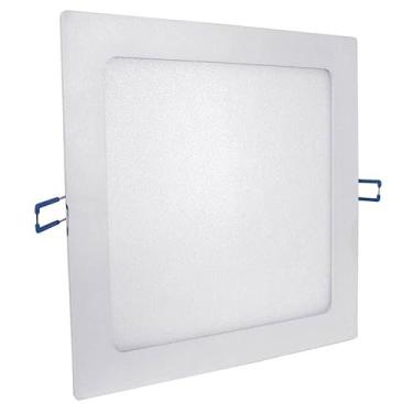 Imagem de Painel LED de Embutir 24W Luz Branca Quadrado Bivolt Empalux
