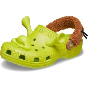 Imagem de Sandália crocs shrek classic clog infantil lime punch - 24
