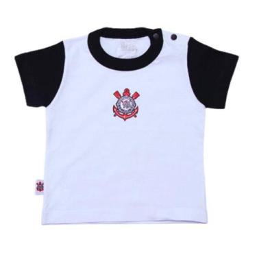 Imagem de Camiseta Infantil Corinthians Bicolor Oficial - Revedor