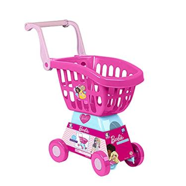 Imagem de Cotiplás BARBIE CHEFF CARRINHO DE COMPRAS, rosa, Grande