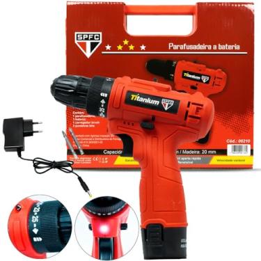 Imagem de PARAFUSADEIRA/FURADEIRA BATERIA SÃO PAULO 1,3AH 12V T12