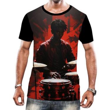 Imagem de Camiseta Camisa Tshirt Bateristas Bateria Música Rock Hd 5 - Enjoy Sho