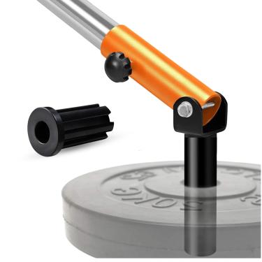 Imagem de Yes4All Base de base de mina terrestre de 360° T-Bar Row Plate Insert – Serve em barras olímpicas de 2,5 cm e 5 cm, fácil de instalar – Ótimo para costas, músculos, braço, corpo inteiro e levantamento