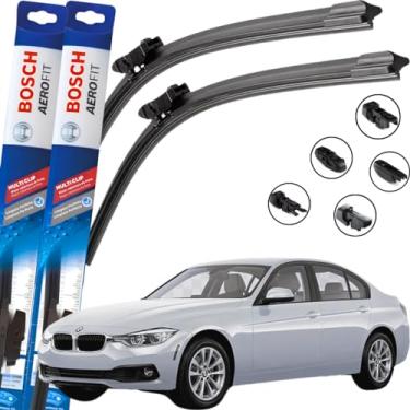 Imagem de Par Palheta Limpador Parabrisa Original Bosch Multiclip (BMW 320i 2013 À 2019)