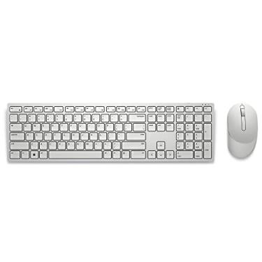 Imagem de Teclado e mouse sem fio Dell Pro — KM5221W Branco