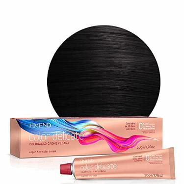 Imagem de Coloração Amend Color Delicaté, 50g, Livre De Gluten, Parabenos E Óleo Mineral, Livre De Ppd* E Amônia, Hipoalergênica E Demartologicamente Testada, Proteção Contra O Ressecamento, Nutrição Avançada E Controle Do Frizz (5.0 Castanho Claro)