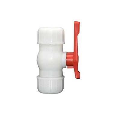 Imagem de Pipe Tee, 20/25/32/40/50/63mm Water Pipe Tee Coupler Plastic Ball Valve 3-Way Quick Connector T-Type PVC PE Fast Connection WHITE (Color : 63mm x repair)