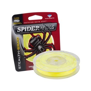 Imagem de SpiderWire Linha de pesca Stealth Superline, translúcida, 4 kg - 120 m