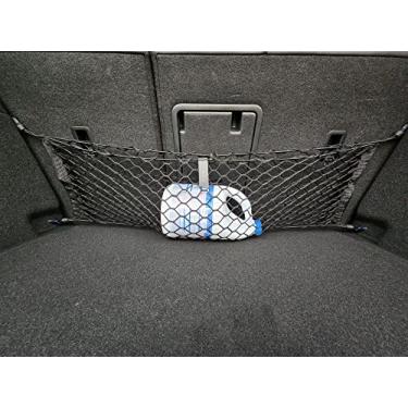 Imagem de Rede de carga de malha elástica automotiva estilo banco traseiro para Volkswagen ID.4 2021-2024 - organizador e armazenamento de porta-malas premium - Rede de bagagem para crossover - Melhor