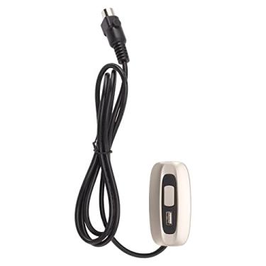 Imagem de Controlador Reclinável de Energia Durável Interruptor de Controle ABS de 5 Pinos Com Porta USB para Escritório, Uso Em Hotel