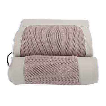 Imagem de Travesseiro massageador, almofada de massagem, baixo ruído para insônia, dor no pescoço, hipertensão
