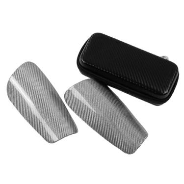 Imagem de Dynwave 2 caneleiras de futebol dos pces, protetores de treinamento de futebol caneleiras leves engrenagem equipamento de futebol proteção de perna para, é