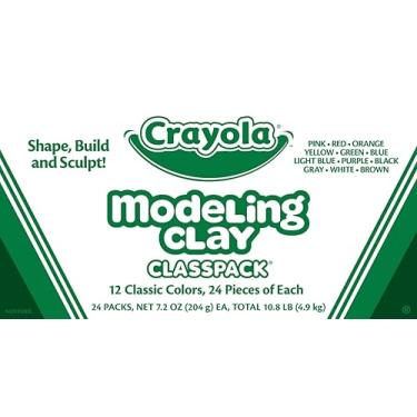 Imagem de Crayola Modeling Clay for Kids, Classpack, 24 Packs & 12 Colors
