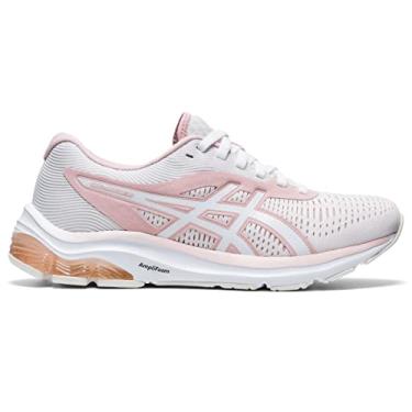 Imagem de ASICS Women's Gel-Pulse 12 Running Shoes, 7.5M, White/Ginger Peach