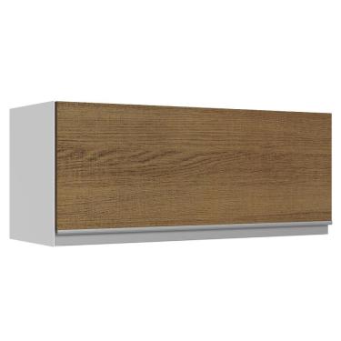 Imagem de Armário Aéreo Acordes Glamy 100%MDF 80 1 Porta BR/Rustic Mad