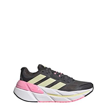 Imagem de Adidas Tênis feminino Adistar, Cinza Cinco/Quase Amarelo/Rosa Feixe, 39