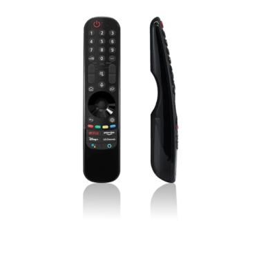 Imagem de JISOWA Controle remoto universal Voice Magic para LG Smart TV OLED65G1PUA 55NANO85APA OLED55A1PUA 65UP7100ZUF 65NANO75UPA 43UP7670PUC OLED83C1PUA 75UP7570AUE OLED48C3AUA OLED77C3AUA Substituição