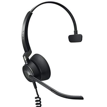 Imagem de Jabra Fone de ouvido com fio Engage 50, mono – fone de ouvido telefônico com sistema de 3 microfones, bloqueia o ruído de fundo para aumentar o foco do agente, fone de ouvido Call Center possui proteção auditiva aprimorada