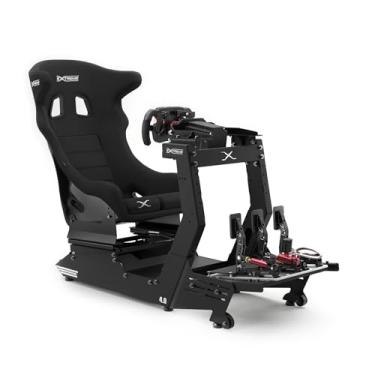 Imagem de Cockpit Suporte Para Volante 4.0 P1 Preto Simulador Extreme Simracing