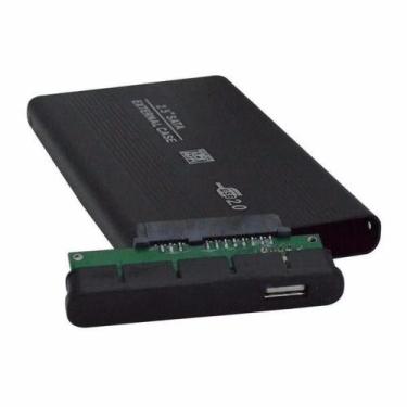 Imagem de Case Hd Externo Notebook Sata 2.5 Usb 2.0 Alumínio - Online