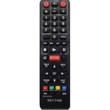Imagem de Controle Remoto Blu-Ray Samsung AK59-00153A / BD-E5300 / BD-E5500 (com
