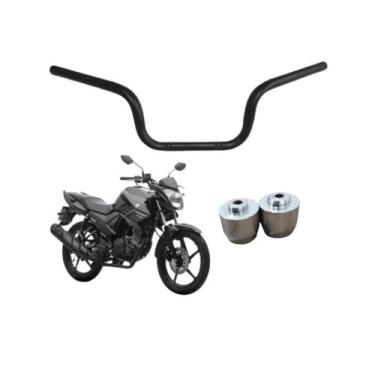 Imagem de Guidão Factor Ano 2022 Em Diante Com pezinho Preto Fosco - JODI