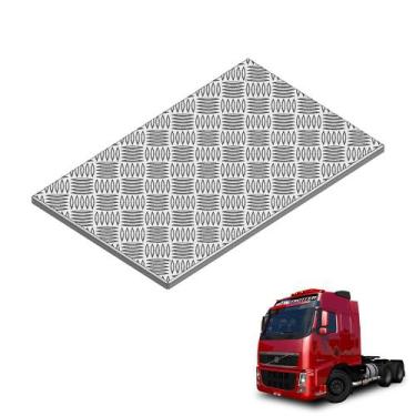 Imagem de Protetor Caixa De Bateria Volvo Fh 2018 2019 2020 Aluminio - GR Sul