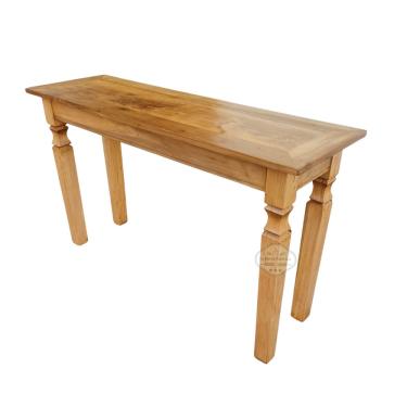 Imagem de Mesa em madeira 130 x 40 em demolição Sudeste Rústico