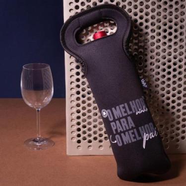 Imagem de Bolsa Térmica de Vinho Wine Time - O Melhor Pai - WINDTI