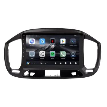 Imagem de Central Multimídia Fiat Uno 2015 2016 2017 2018 2019 2020 2021 Adak G2 Tela de 9" QLED 2GB de RAM 64GB Android Auto e Carplay + Câmera de ré