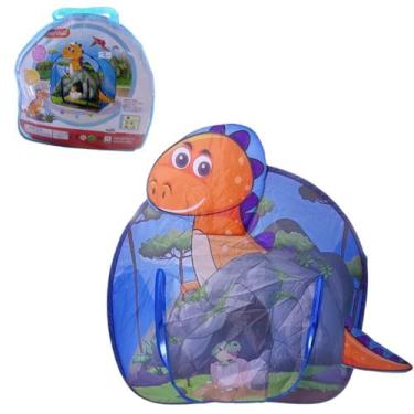 Imagem de Barraca Toca Infantil Dobravel Dos dinossauros - SACKS, dinosauro 3D