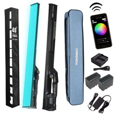 Imagem de Bastão De Led Yongnuo Yn660 Rgb, Efeitos 45w Softbox Grid Com Fonte + 