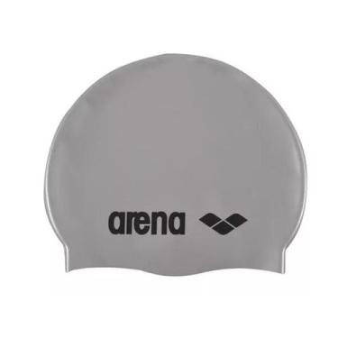 Imagem de Touca Para Natação Classic Silicone Arena, Prata