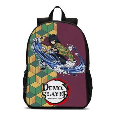 Imagem de Mochila Escolar Infantil Demon Slayer Volta Às Aulas - Thuco Games, MS
